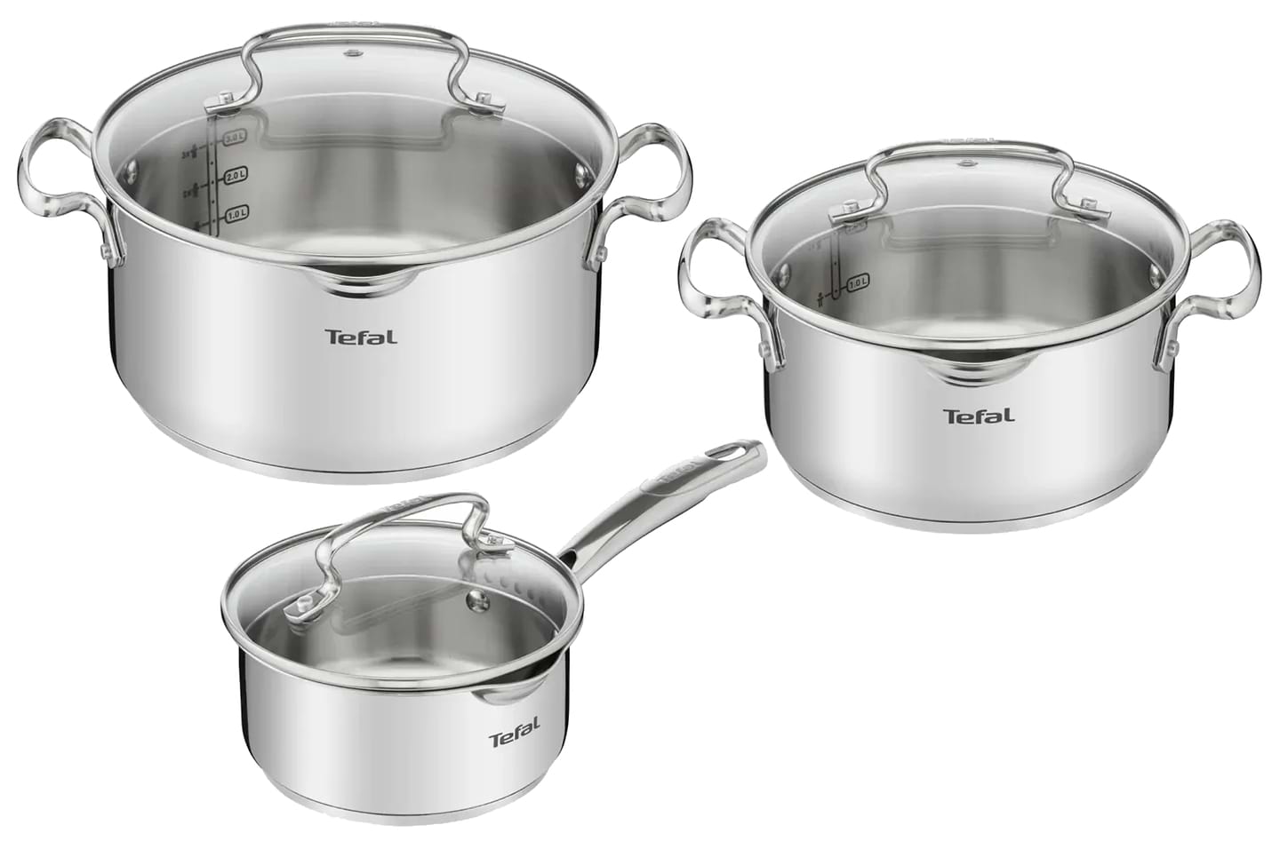 Набір посуду Tefal G719S655 Duetto+ 6 пр - Фото 1