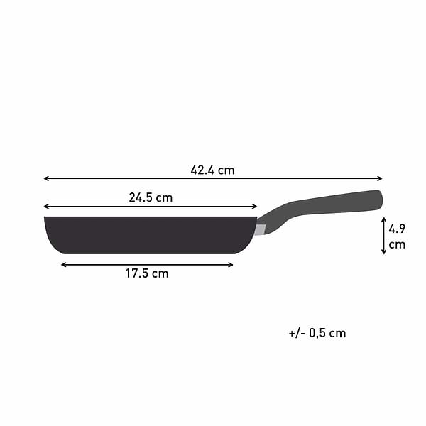Фото - Сковорода універсальна Tefal H0560442 So'Light 24 см