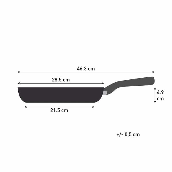 Фото - Сковорода універсальна Tefal H0560642 So'Light 28 см