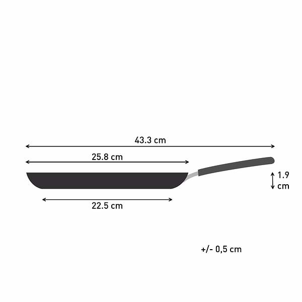 Фото - Сковорода для млинців Tefal H0563842 So'Light 25 см
