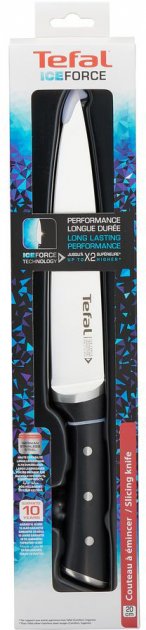 Фото - Ніж кухонний Tefal K2320714 Ice Force 20 см