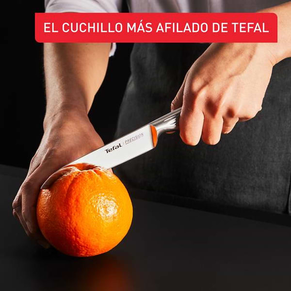 Фото - Ніж кухонний Tefal K2890524 Precision 12 см