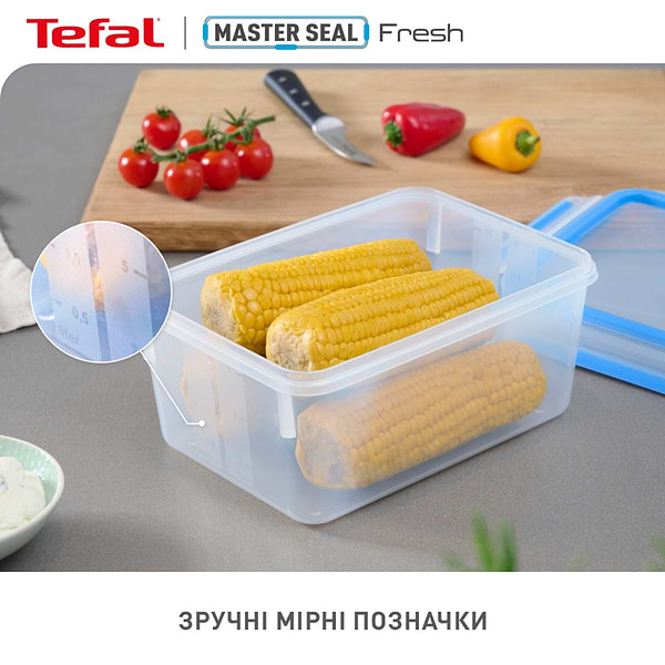 Фото - Набір ємностей для зберігання Tefal N1031451 Master Seal 9 шт