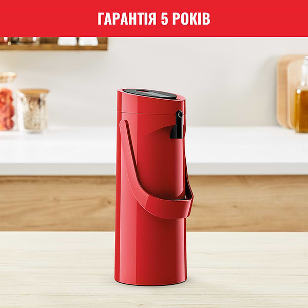 Фото - Термос Tefal K3140314 PONZA PUMP 1.9 л червоний