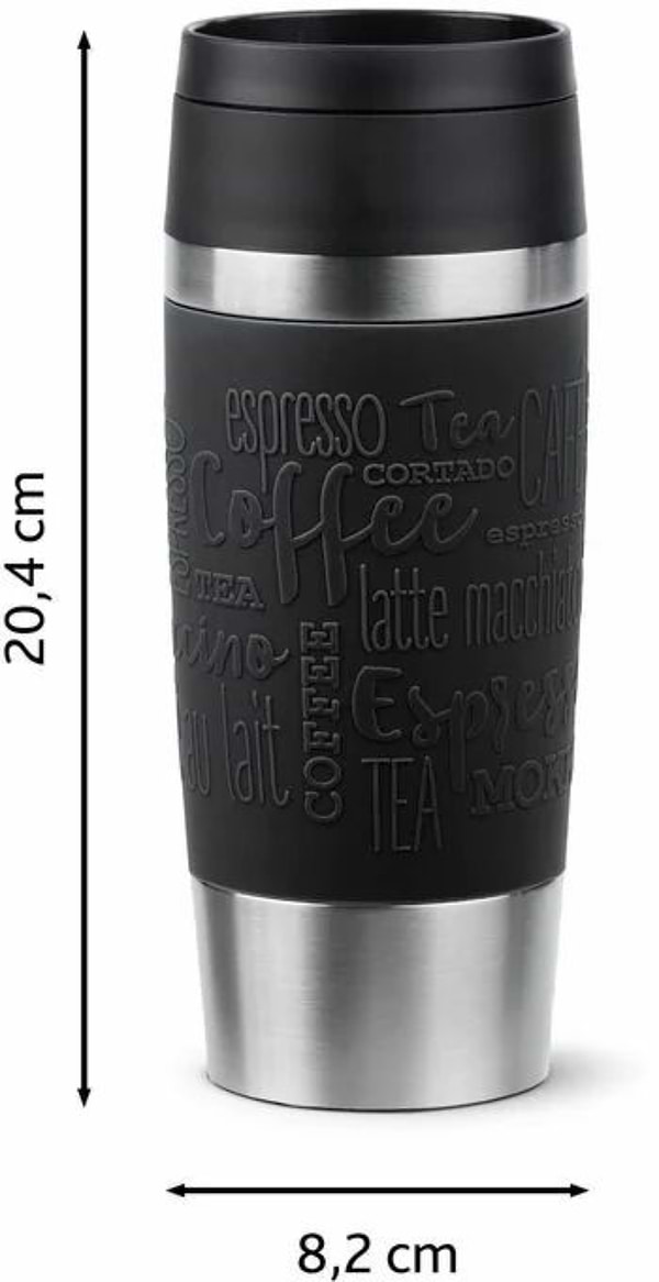 Фото - Термочашка Tefal N2020210 Travel Mug Classic 0,36 л чорний