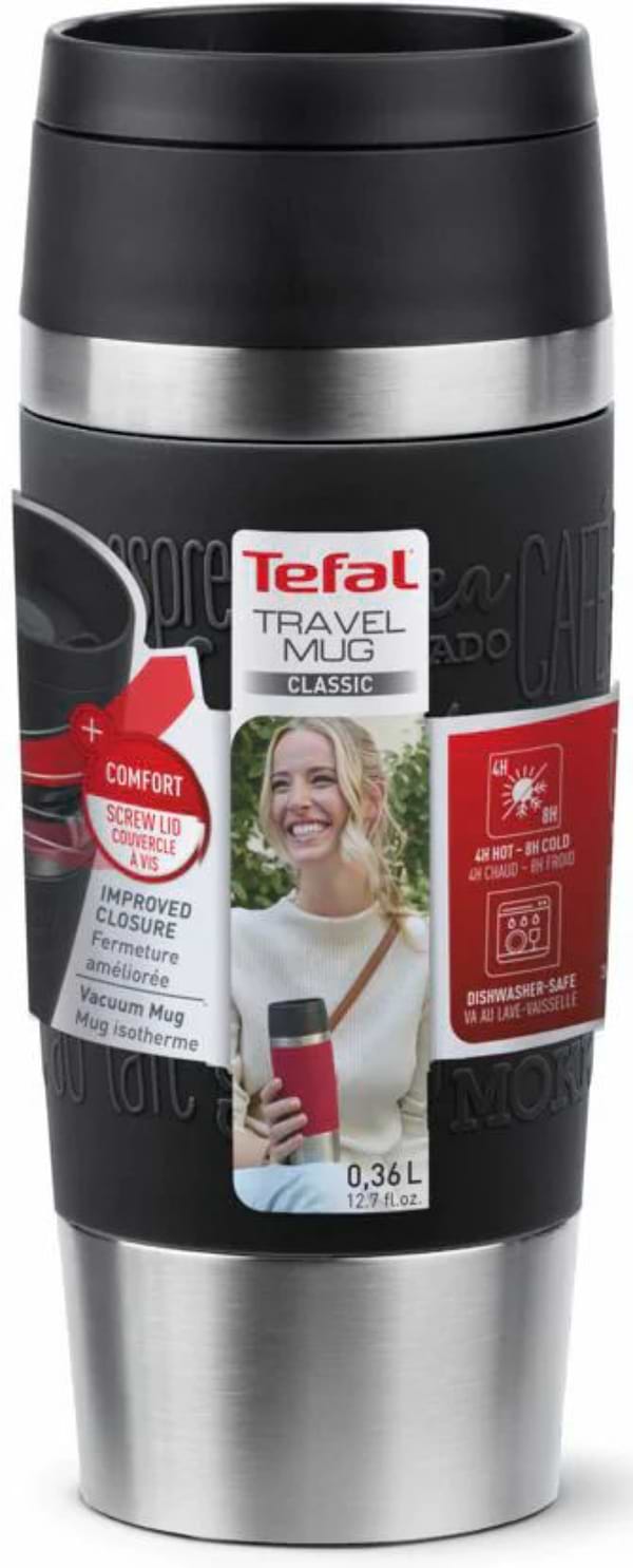 Фото - Термочашка Tefal N2020210 Travel Mug Classic 0,36 л чорний
