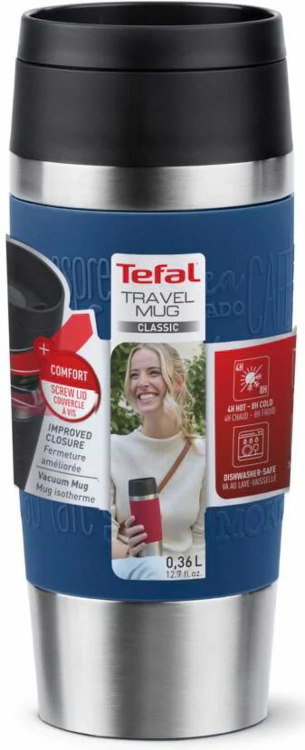 Фото - Термокружка Tefal N2020310 Travel Mug Classic 0,36 л синий