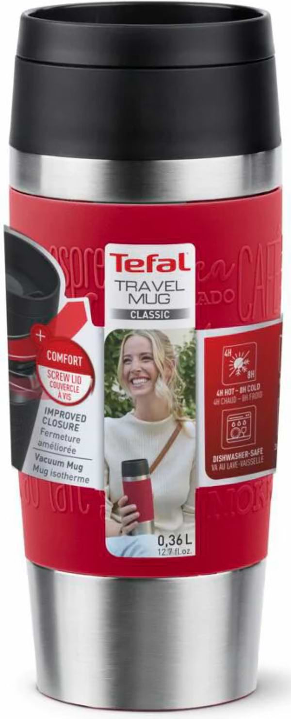 Фото - Термочашка Tefal N2020410 Travel Mug Classic 0,36 л червоний