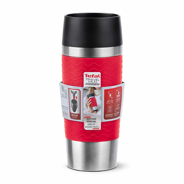 Фото - Термокружка Tefal N2021710 Travel Mug Essential 0,36л красный
