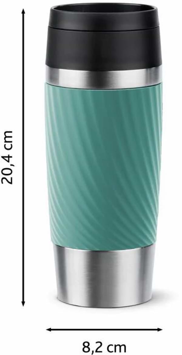 Фото - Термокружка Tefal N2024310 Travel Mug  Classic Twist 0,36 л зеленый