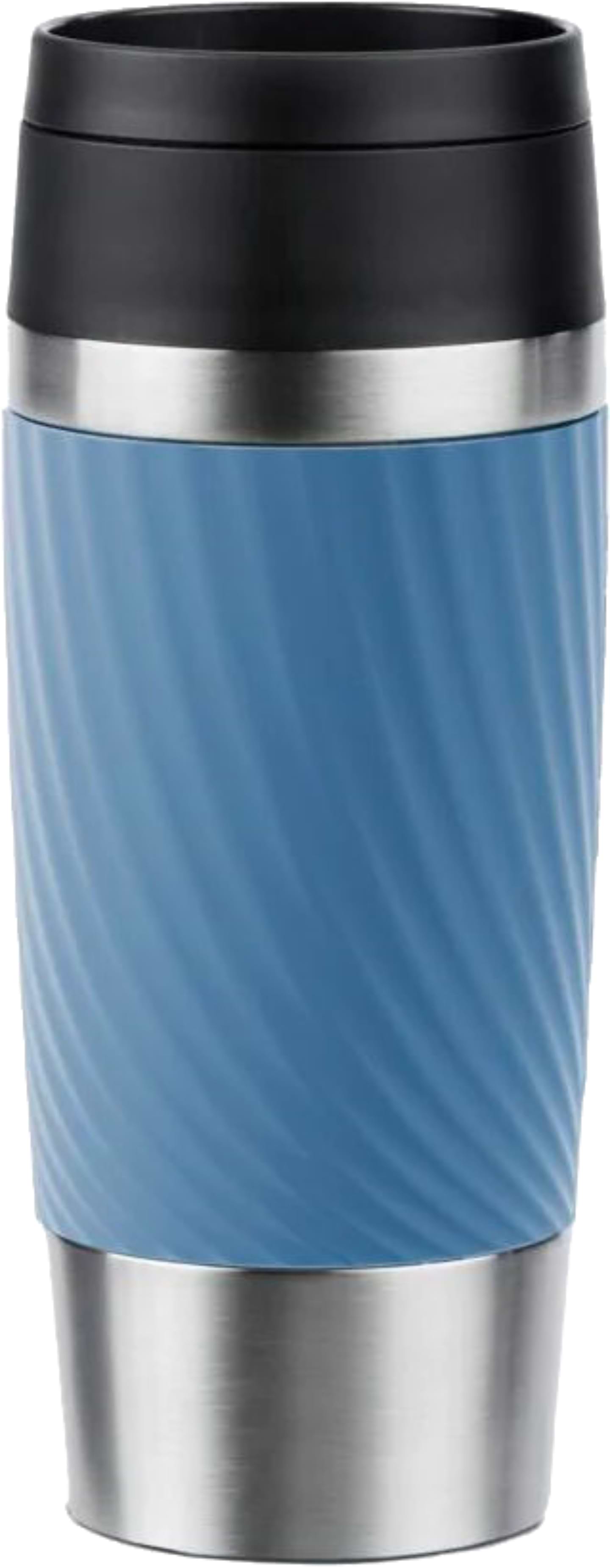 Термочашка Tefal N2024510 Travel Mug Classic Twist 0,36 л блакитний - Фото 1