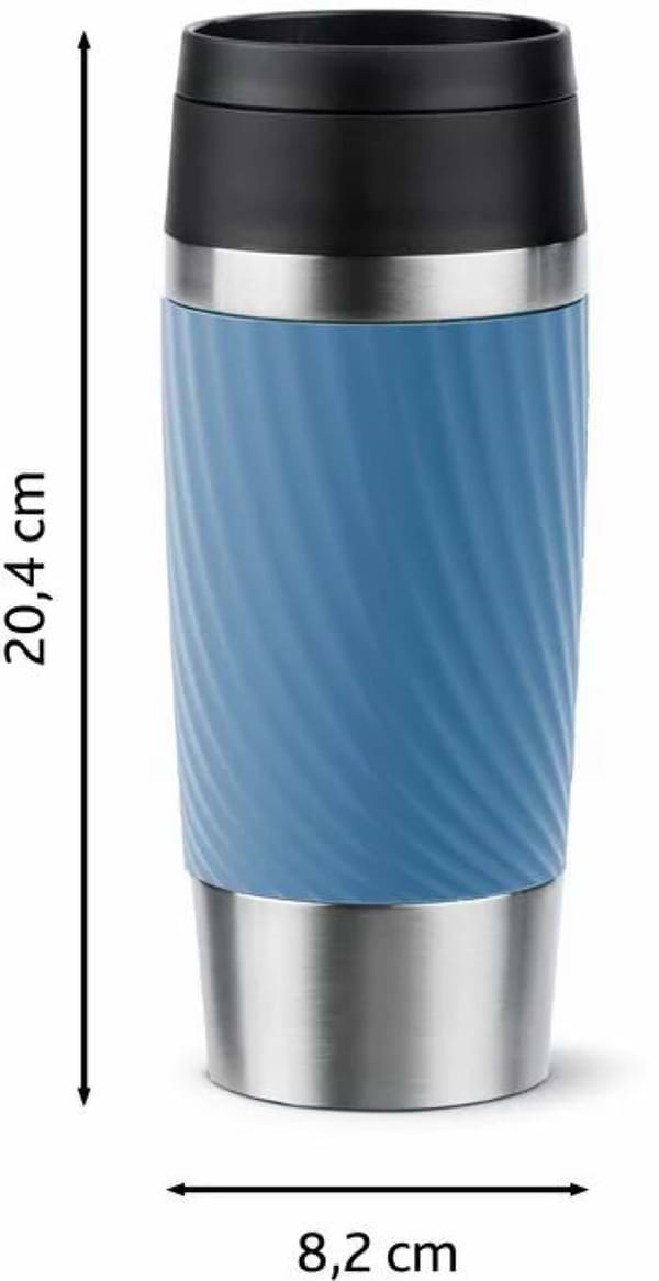 Фото - Термокружка Tefal N2024510 Travel Mug Classic Twist 0,36 л голубой