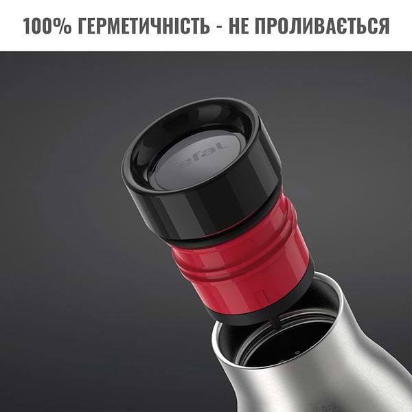 Фото - Термопляшка Tefal N3110510 BLUDROP 0,5 л soft touch графит