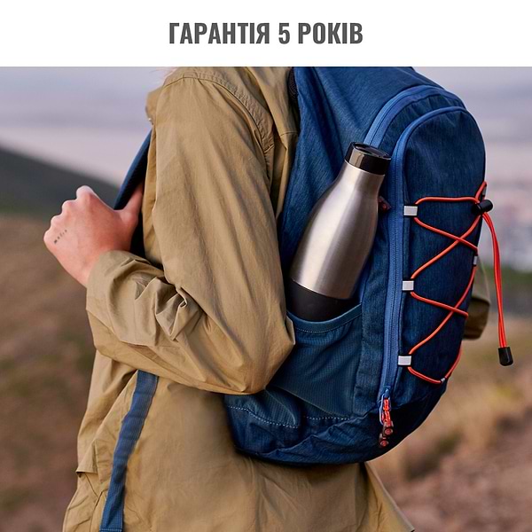Фото - Термопляшка Tefal N3111110 BLUDROP soft touch 700 мл чорний