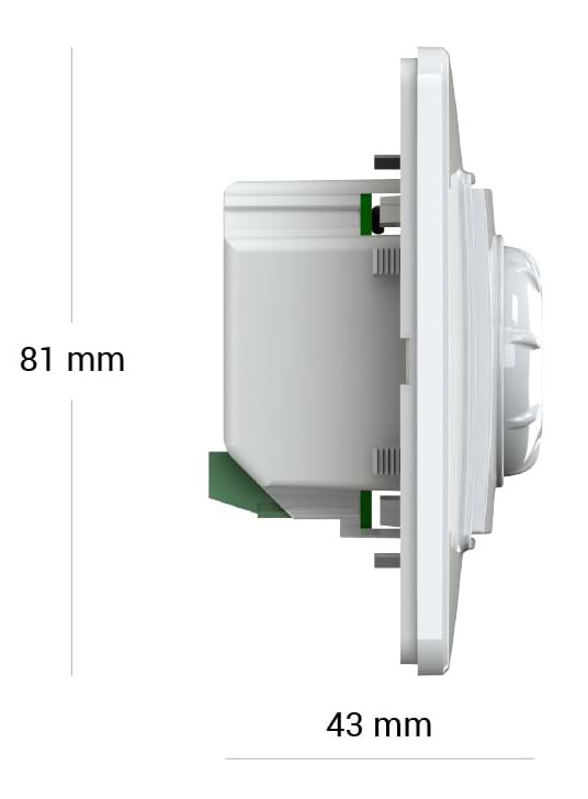 Фото - Терморегулятор Terneo RTP White