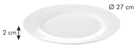 Фото - Тарелка обеденная tescoma 385322 Legend 27 см