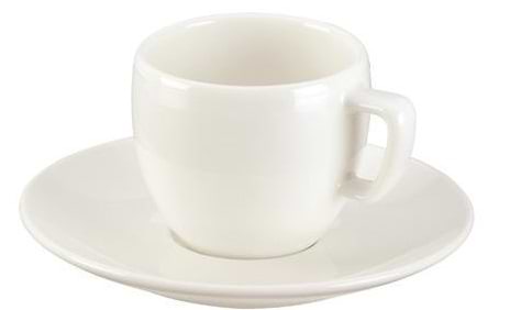 Чашка tescoma 387124 Crema з блюдцем