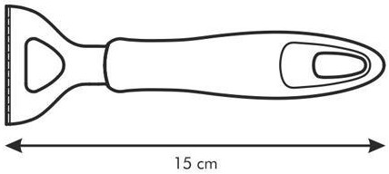 Фото - Шкребок для чищення риби tescoma 420120 PRESTO
