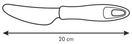 Фото - Нож столовый tescoma 420170 Presto для масла