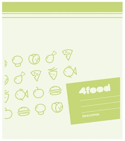 Пакети для заморожування tescoma 4FOOD 23x27 см 15 шт. (897028)