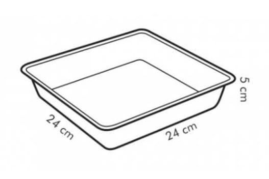 Фото - Форма для приготовления tescoma 623062 Delicia 24 x 24 см