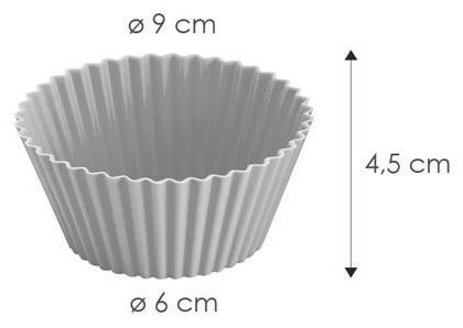 Фото - Форма для приготування tescoma 630648 Delicia 9 см 6 шт.