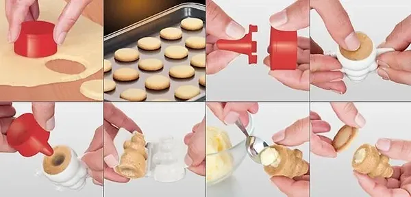 Фото - Набор форм для печива Tescoma 631646 Delicia