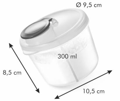 Фото - Емкость для сыпучих tescoma 667680 Papu Papi для сухого молока Blue