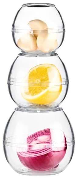 Фото - Набір ємностей для зберігання tescoma 896972 4Food 3 шт.