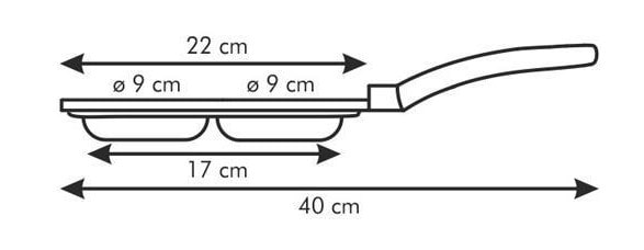 Фото - Сковорода для млинців tescoma Premium 22x22 см (601 262)
