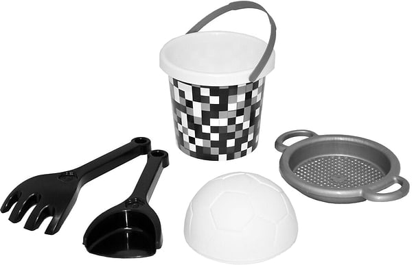 Фото - Набір для гри в пісочниці Tigres піксель з термонаклейка 5 ел. (39743)