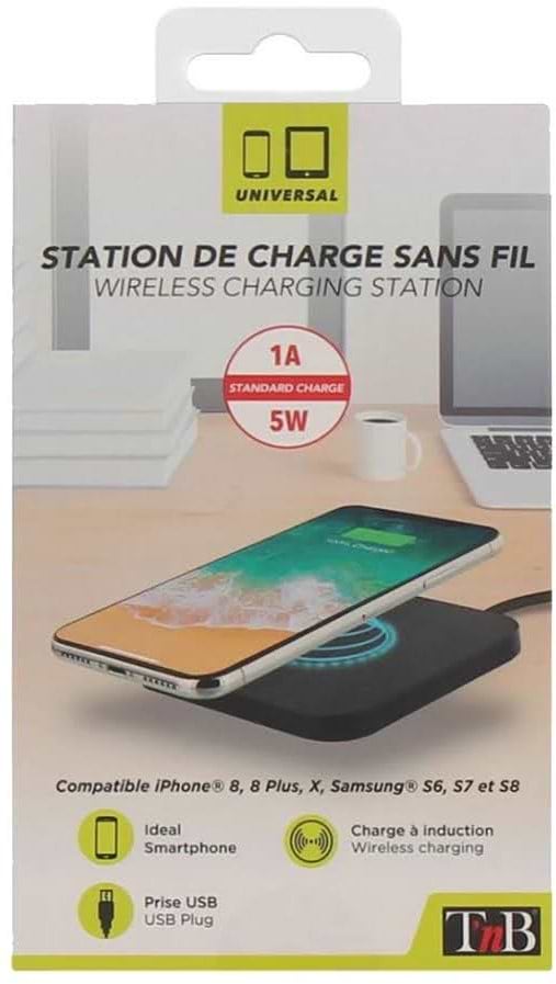 Фото - Беспроводное зарядное устройство TnB WCh5W