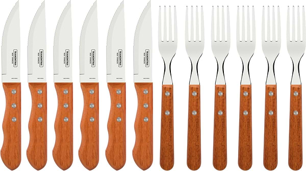 Фото - Набір столових приборів Tramontina Barbecue 12 пр. (22399/063)