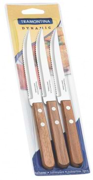 Фото - Набор ножей Tramontina Dynamic для стейка 127 мм 3 шт (22300/305)