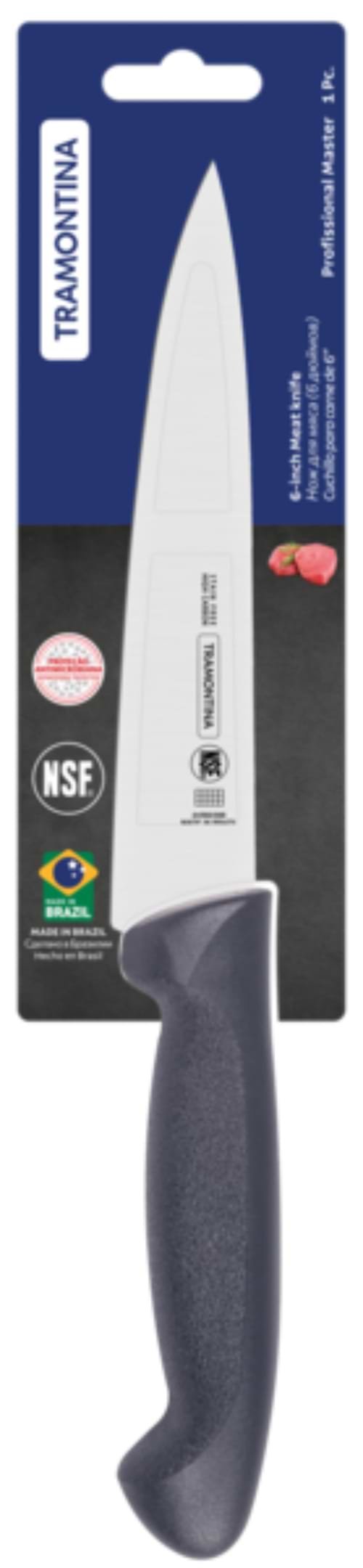 Фото - Ніж обвалочний Tramontina PROFISSIONAL MASTER Grey 152 мм (24562/166)