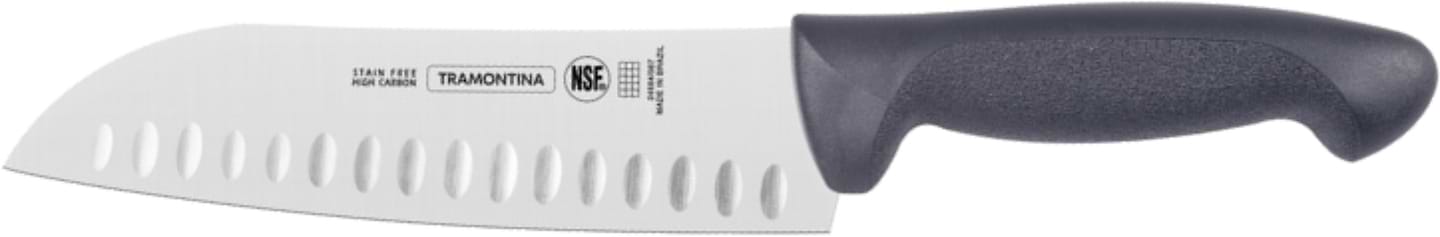 Ніж сантоку Tramontina PROFISSIONAL MASTER Grey 178 мм (24564/167) - Фото 1