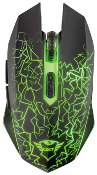 Фото - Миша бездротова ігрова Trust GXT 107 Izza Wireless Optical Gaming (23214)