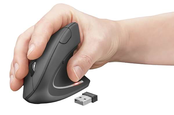 Фото - Миша бездротова Trust Verto Wireless Ergonomic Black (22879)