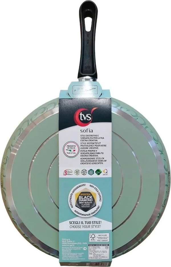 Фото - Сковорода универсальная TVS Sofia 24 см (83107241910001з)