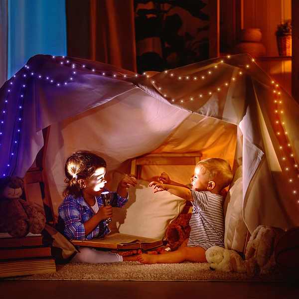 Фото - Гірлянда лінійна Twinkly Dots Lights RGB 400 IP44 20м USB-C (TWD400STP-BEU)