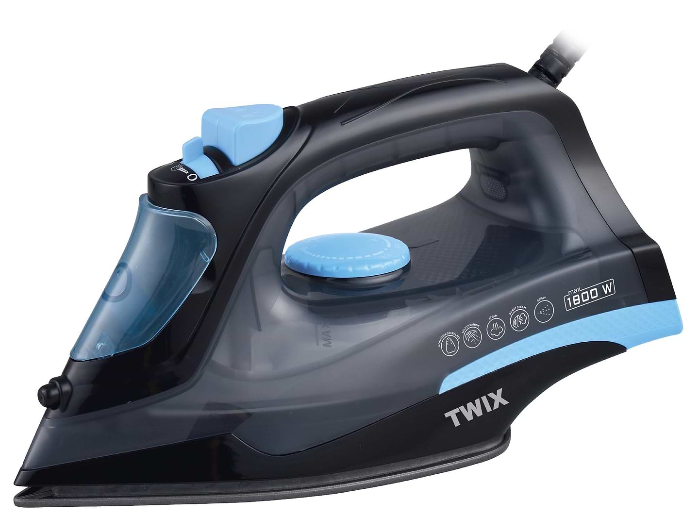 Утюг TWIX TWU-01 Black - Фото 1