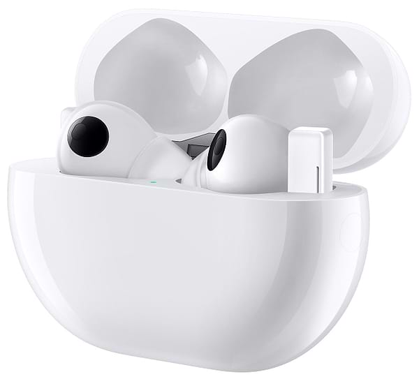 Фото - Наушники вкладыши беспроводные TWS Huawei Freebuds Pro Ceramic White