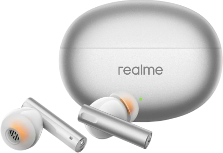 Фото - Навушники вкладиші бездротові TWS realme Buds Air 6 (RMA2402) Flame Silver