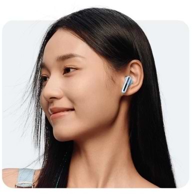 Фото - Наушники вкладыши беспроводные TWS Xiaomi Redmi Buds 6 Active (BHR8394GL) Transparent Blue