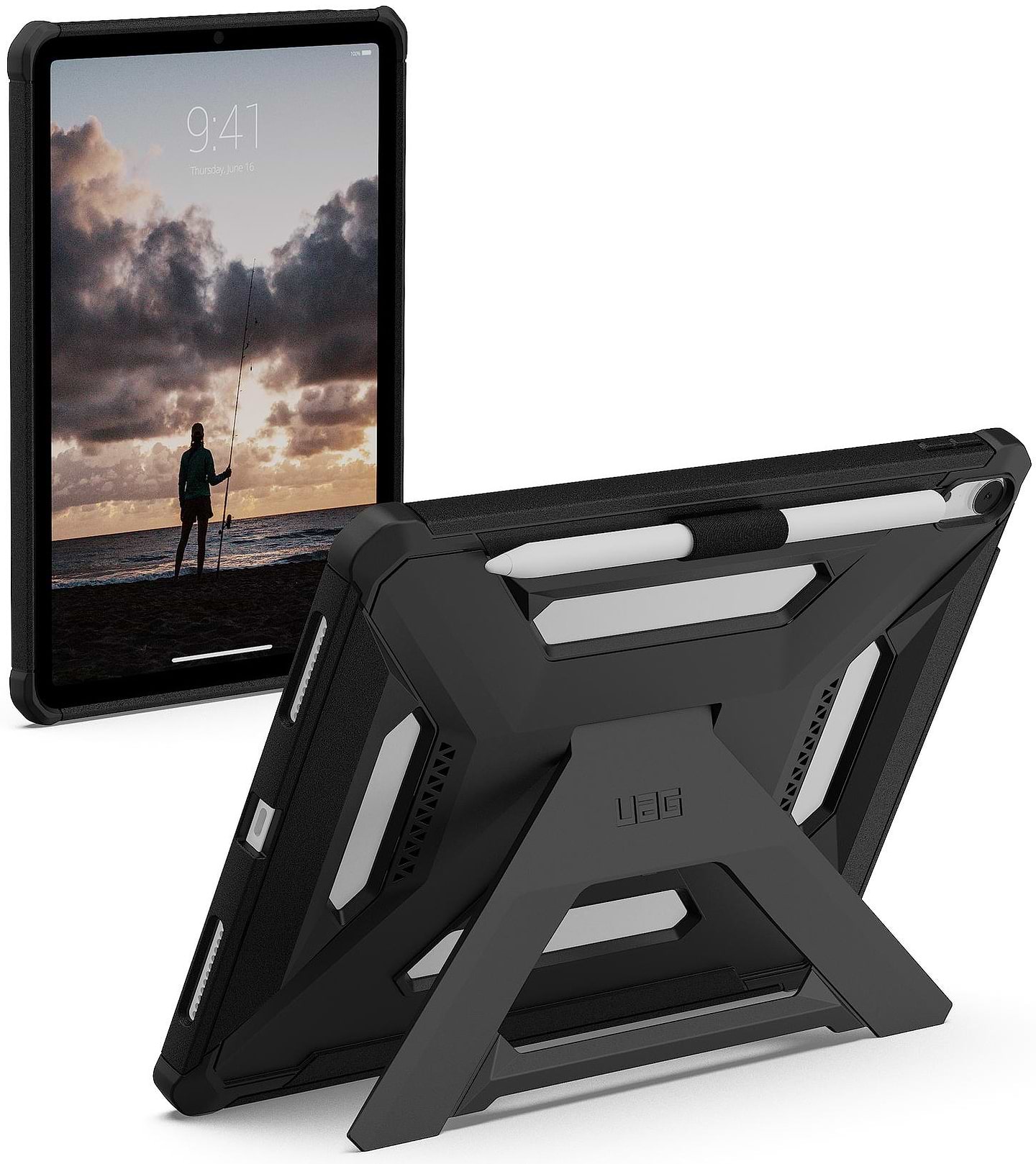 Чехол для планшета UAG for iPad Air 11" (Gen 8, 2026), Scout+, Black (124493114040)
