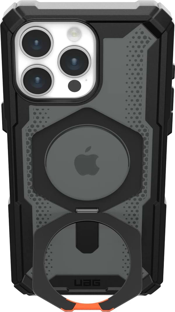 Фото - Чохол для смартфону UAG for iPhone 15 Pro, Plasma XTE Magsafe, Black/Orange (114442114097)