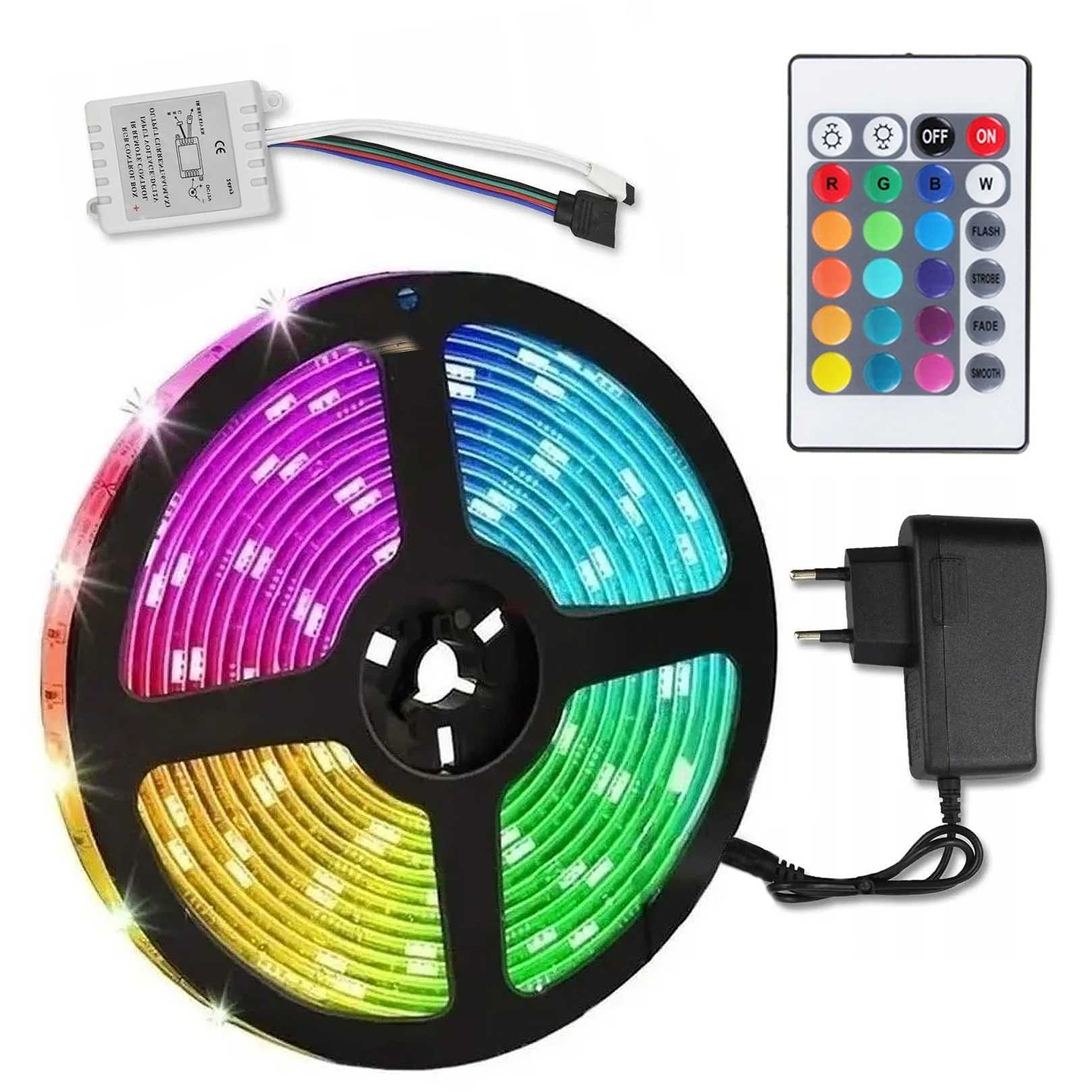 Світлодіодна стрічка UFT LS01 270 LED 5 м з пультом і контролером