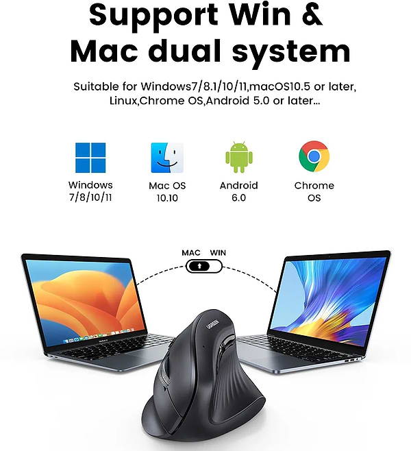 Фото - Миша бездротова UGREEN MU008 (25444)