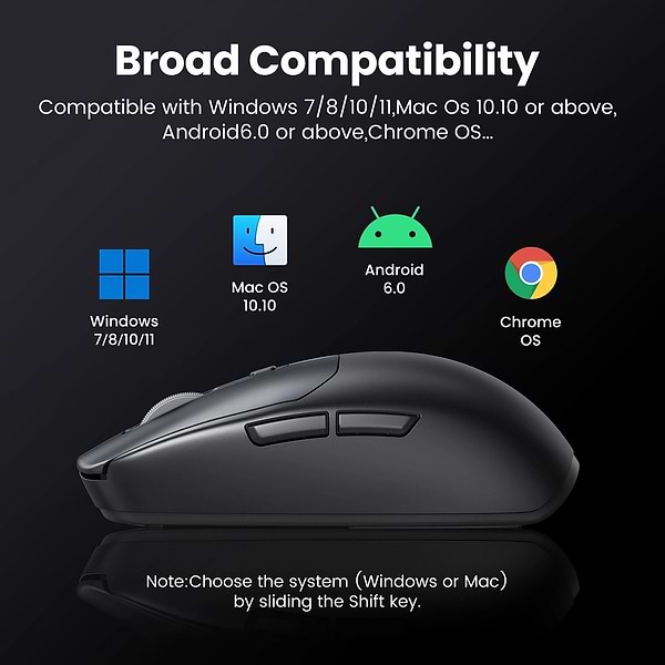 Фото - Мышь беспроводная игровая UGREEN MU103 (90539)