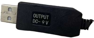Фото - Кабель USB - DC Power Boost USB - DC 5.5x2.1 9V 1m Black